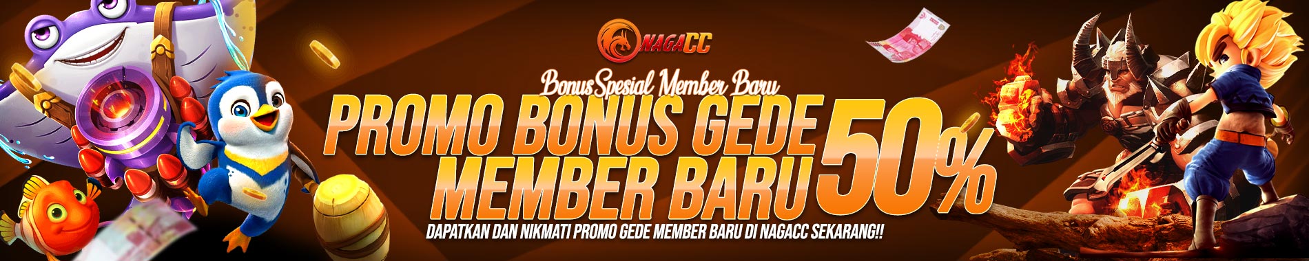 Event Bonus New Member 50%